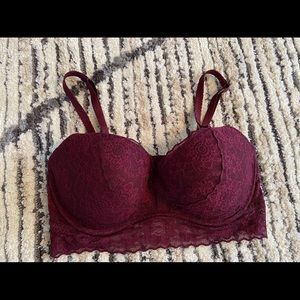 Burgundy Bralette